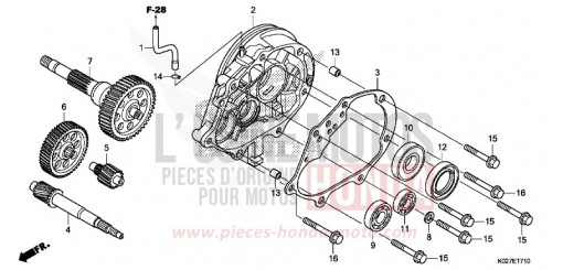 BOITE DE VITESSES SH150ADE de 2014